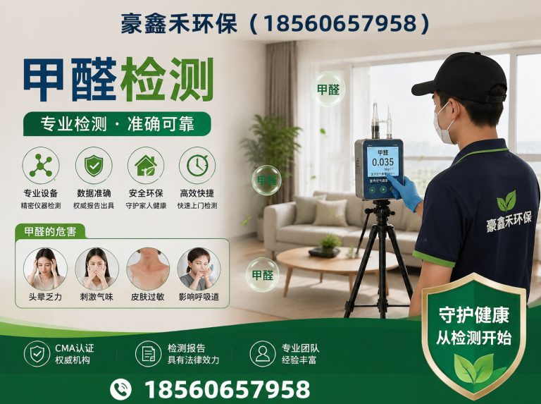 胶州市甲醛检测展示图