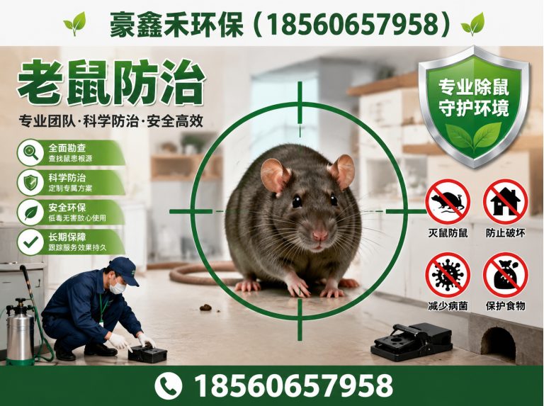 胶州市老鼠防治展示图